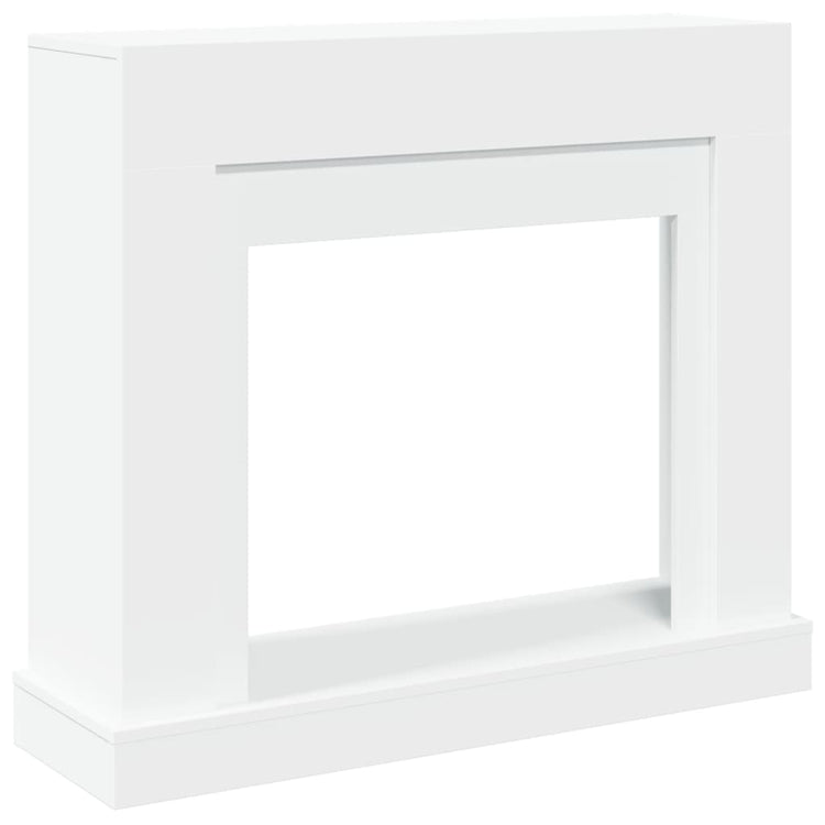 Vidaxl haardombouw 100x30x87,5 cm bewerkt hout wit