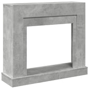 Vidaxl haardombouw 100x30x87,5 cm bewerkt hout betongrijs - afbeelding 2