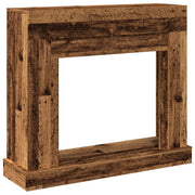 Vidaxl haardombouw 100x30x87,5 cm bewerkt hout oud houtkleurig - afbeelding 2