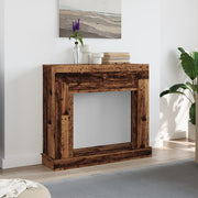 Vidaxl haardombouw 100x30x87,5 cm bewerkt hout oud houtkleurig - afbeelding 3