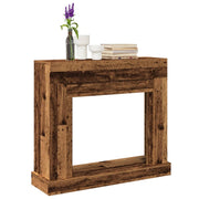 Vidaxl haardombouw 100x30x87,5 cm bewerkt hout oud houtkleurig - afbeelding 1