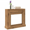Vidaxl haardombouw 100x30x87,5 cm bewerkt hout artisanaal eikenkleurig