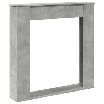 Vidaxl haardombouw 100x20x100 cm bewerkt hout betongrijs