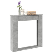 Vidaxl haardombouw 100x20x100 cm bewerkt hout betongrijs - afbeelding 1