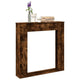 Vidaxl haardombouw 100x20x100 cm bewerkt hout gerookt eikenkleurig