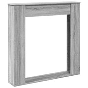 Vidaxl haardombouw 100x20x100 cm bewerkt hout grijs sonoma eikenkleur - afbeelding 2
