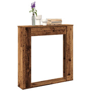 Vidaxl haardombouw 100x20x100 cm bewerkt hout oud houtkleurig - afbeelding 1