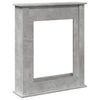 Vidaxl haardombouw 75x20x87,5 cm bewerkt hout betongrijs