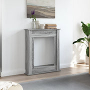 Vidaxl haardombouw 75x20x87,5 cm bewerkt hout grijs sonoma eikenkleur - afbeelding 3