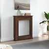 Vidaxl haardombouw 75x20x87,5 cm bewerkt hout bruin eikenkleurig