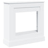 Vidaxl haardombouw 90x30x90 cm bewerkt hout wit