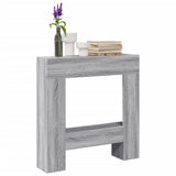 Vidaxl haardombouw 81x18x82 cm bewerkt hout grijs sonoma eikenkleur - afbeelding 1