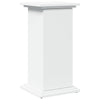 Vidaxl sokkel met opbergruimte 31x30x60 cm bewerkt hout wit
