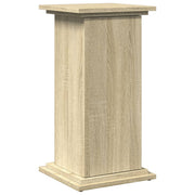 Vidaxl sokkel met opbergruimte 31x30x60 cm bewerkt hout sonoma eiken - afbeelding 2