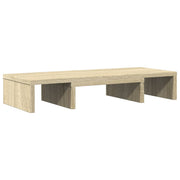 Vidaxl monitorstandaard verstelbaar 60x24x10,5 cm hout sonoma eiken - afbeelding 2