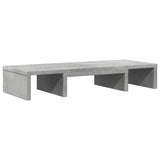 Vidaxl monitorstandaard verstelbaar 60x24x10,5 cm hout betongrijs - afbeelding 2