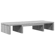 Vidaxl monitorstandaard verstelbaar 60x24x10,5 cm hout grijs sonoma - afbeelding 2