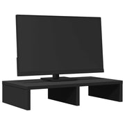 Vidaxl monitorstandaard 50x27x10 cm bewerkt hout zwart - afbeelding 3