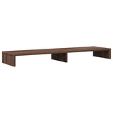 Vidaxl monitorstandaard 100x27x10 cm bewerkt hout bruin eikenkleurig - afbeelding 2