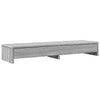 Vidaxl monitorstandaard met lades 100x27x15 cm hout grijs sonoma eiken