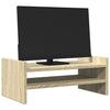 Vidaxl monitorstandaard 50x27x20 cm bewerkt hout sonoma eikenkleurig