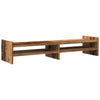 Vidaxl monitorstandaard 100x27x20 cm bewerkt hout oud houtkleurig