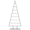 Vidaxl kerstdecoratie kerstboom 150 cm metaal zwart