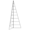 Vidaxl kerstdecoratie kerstboom 210 cm metaal zwart