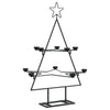 Vidaxl kerstdecoratie kerstboom 75 cm metaal zwart