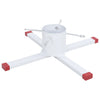 Vidaxl kerstboomstandaard 61x61x15,5 cm wit