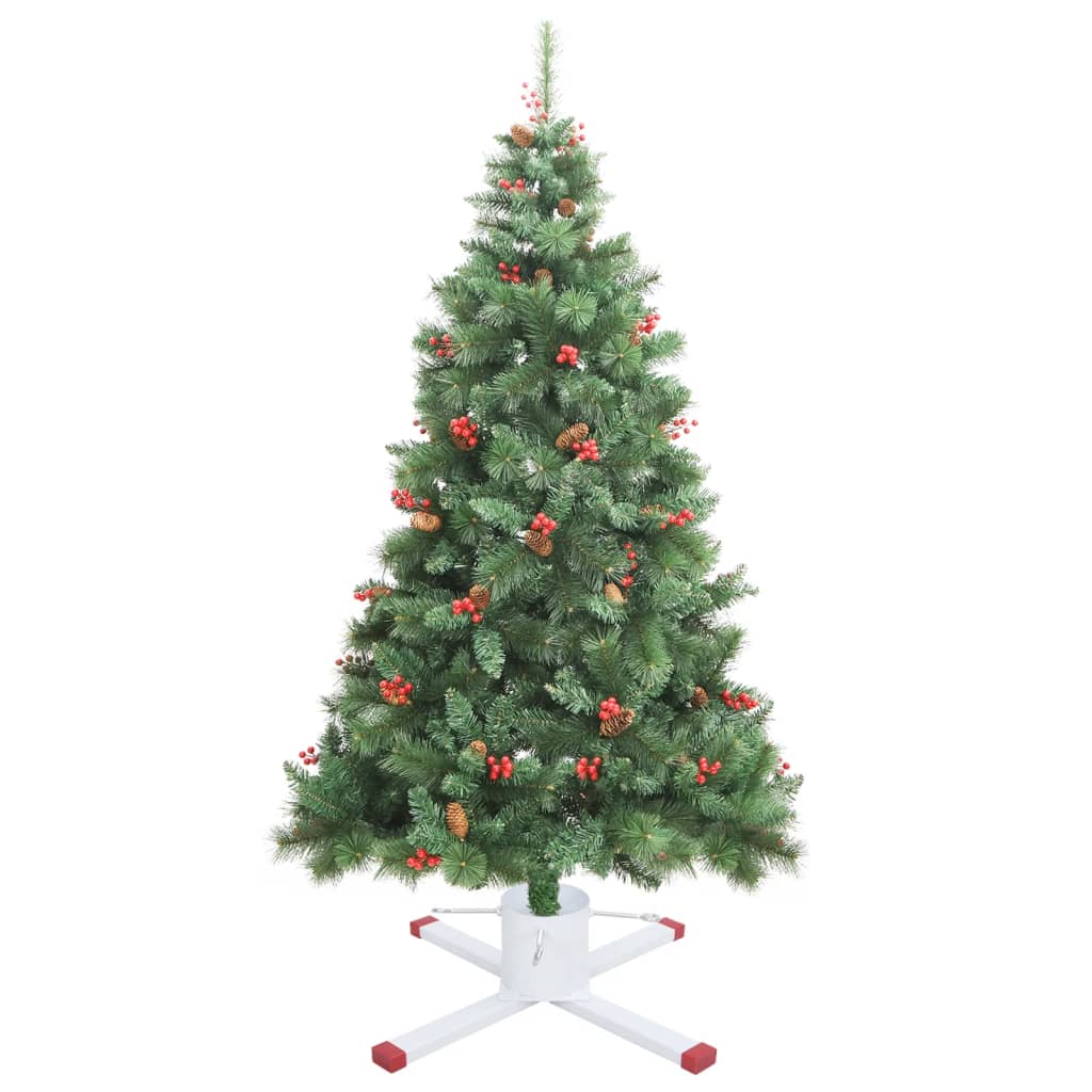 Vidaxl kerstboomstandaard 61x61x15,5 cm wit