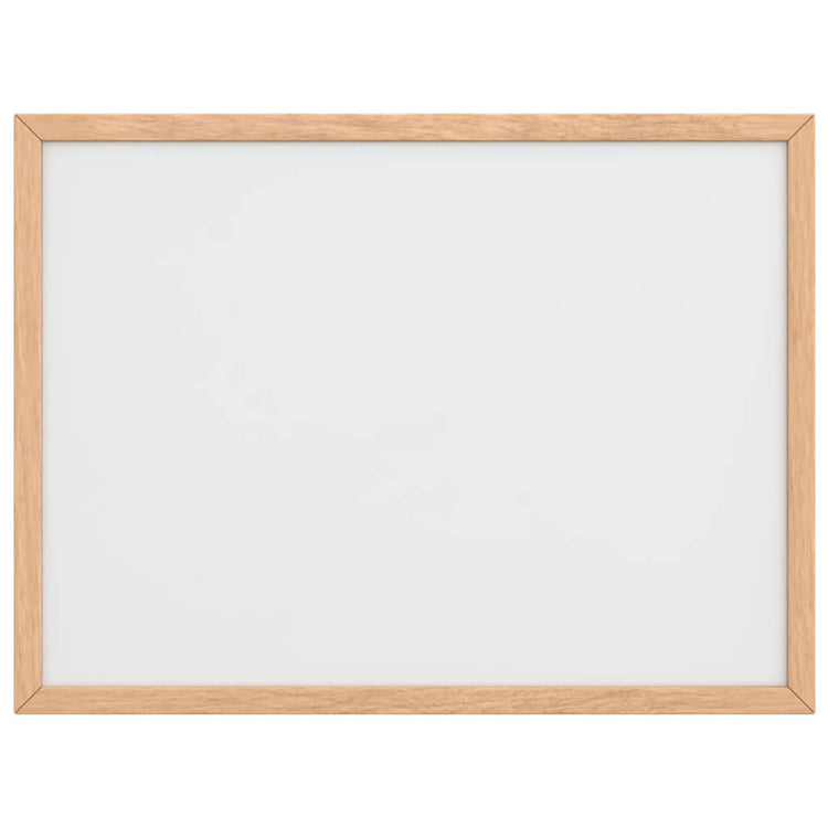 Vidaxl magnetisch whiteboard met massief grenenhouten frame 40x30 cm