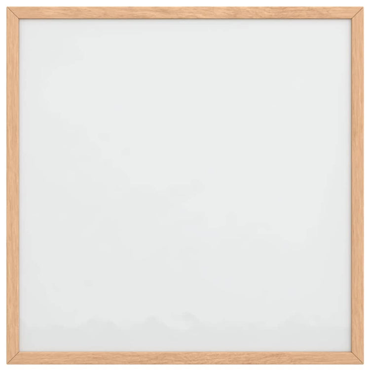 Vidaxl magnetisch whiteboard met massief grenenhouten frame 40x40 cm