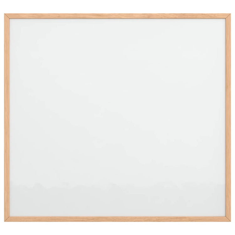 Vidaxl magnetisch whiteboard met massief grenenhouten frame 60x55 cm