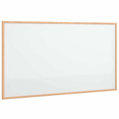 Vidaxl magnetisch whiteboard met massief grenenhouten frame 100x55 cm
