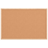 Vidaxl kurkbord met massief grenenhouten frame 60x40 cm - afbeelding 3