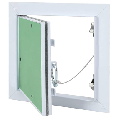 Vidaxl toegangs paneel groen en zilver 20 x 20 cm