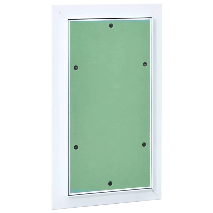 Vidaxl toegangs paneel groen en zilver 20 x 35 cm