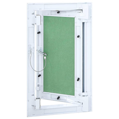 Vidaxl toegangs paneel groen en zilver 20 x 35 cm