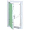 Vidaxl toegangs paneel groen en zilver 25 x 45 cm