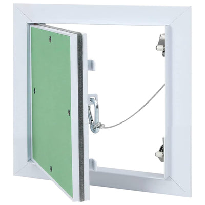 Vidaxl toegangs paneel groen en zilver 30 x 30 cm