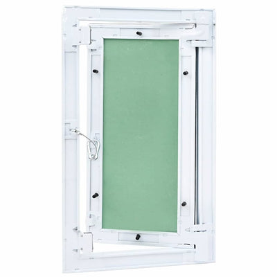 Vidaxl toegangs paneel groen en zilver 30 x 45 cm