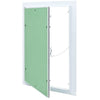 Vidaxl toegangs paneel groen en zilver 35 x 45 cm