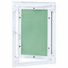 Vidaxl toegangs paneel groen en zilver 35 x 45 cm