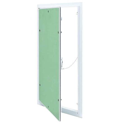 Vidaxl toegangs paneel groen en zilver 35 x 55 cm