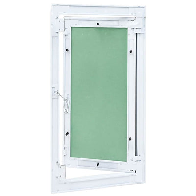 Vidaxl toegangs paneel groen en zilver 35 x 55 cm