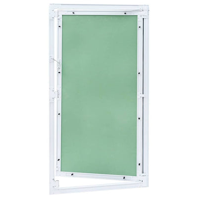 Vidaxl toegangs paneel groen en zilver 45 x 85 cm