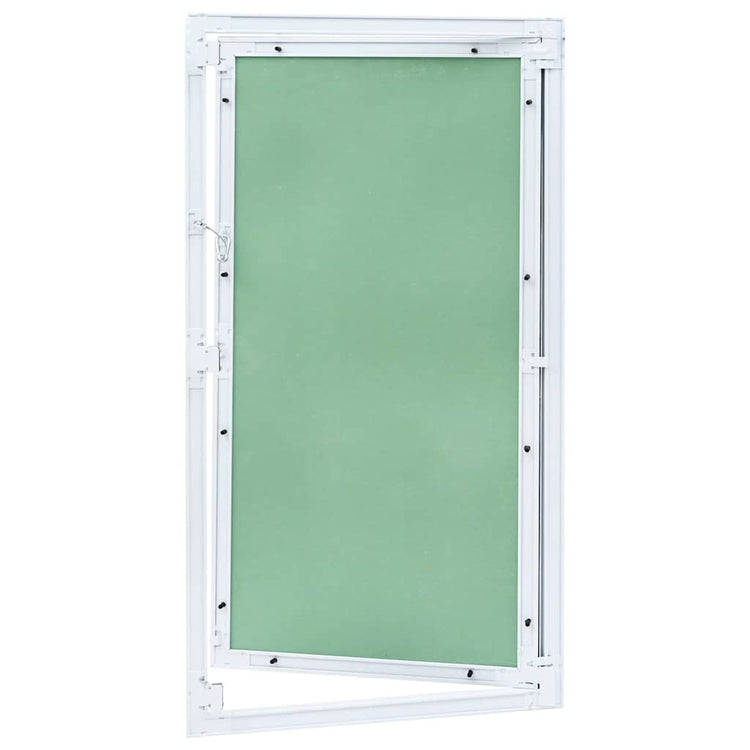 Vidaxl toegangs paneel groen en zilver 45 x 85 cm