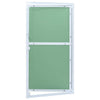Vidaxl toegangs paneel groen en zilver 55 x 105 cm