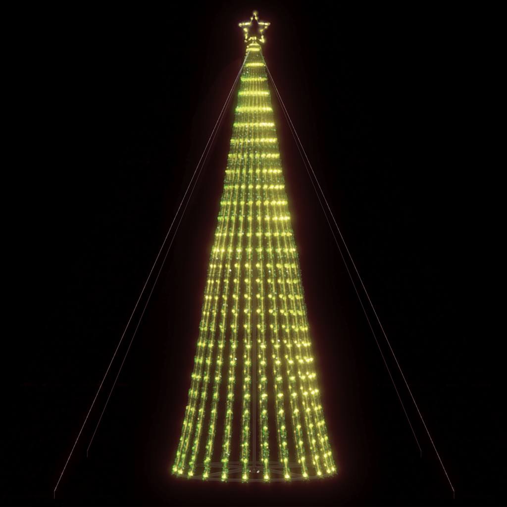 Vidaxl led-kerstboom 1028 leds warm wit 403 cm